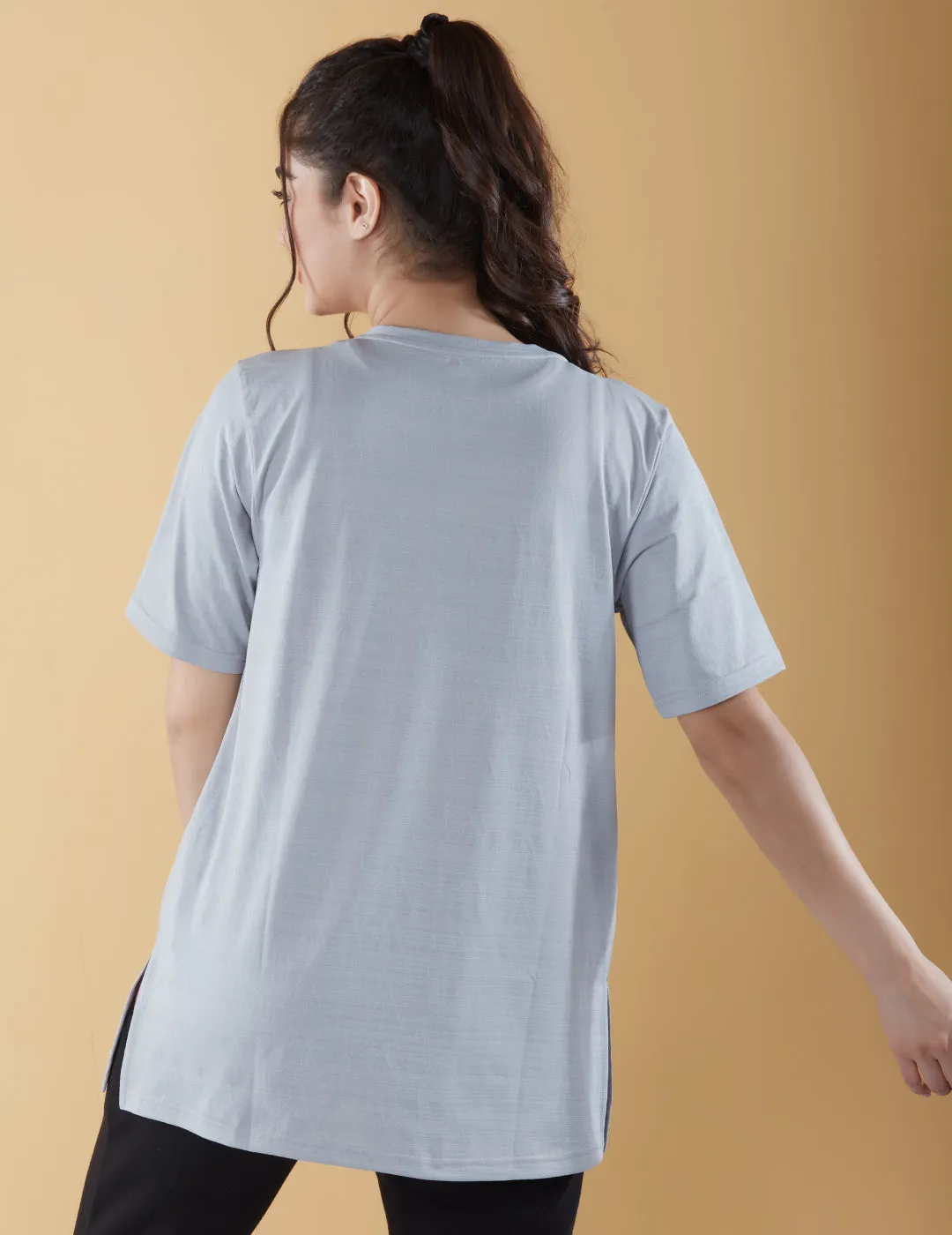 Oversized Long Tee For Women -Athleisure Wear (Combo of Three)