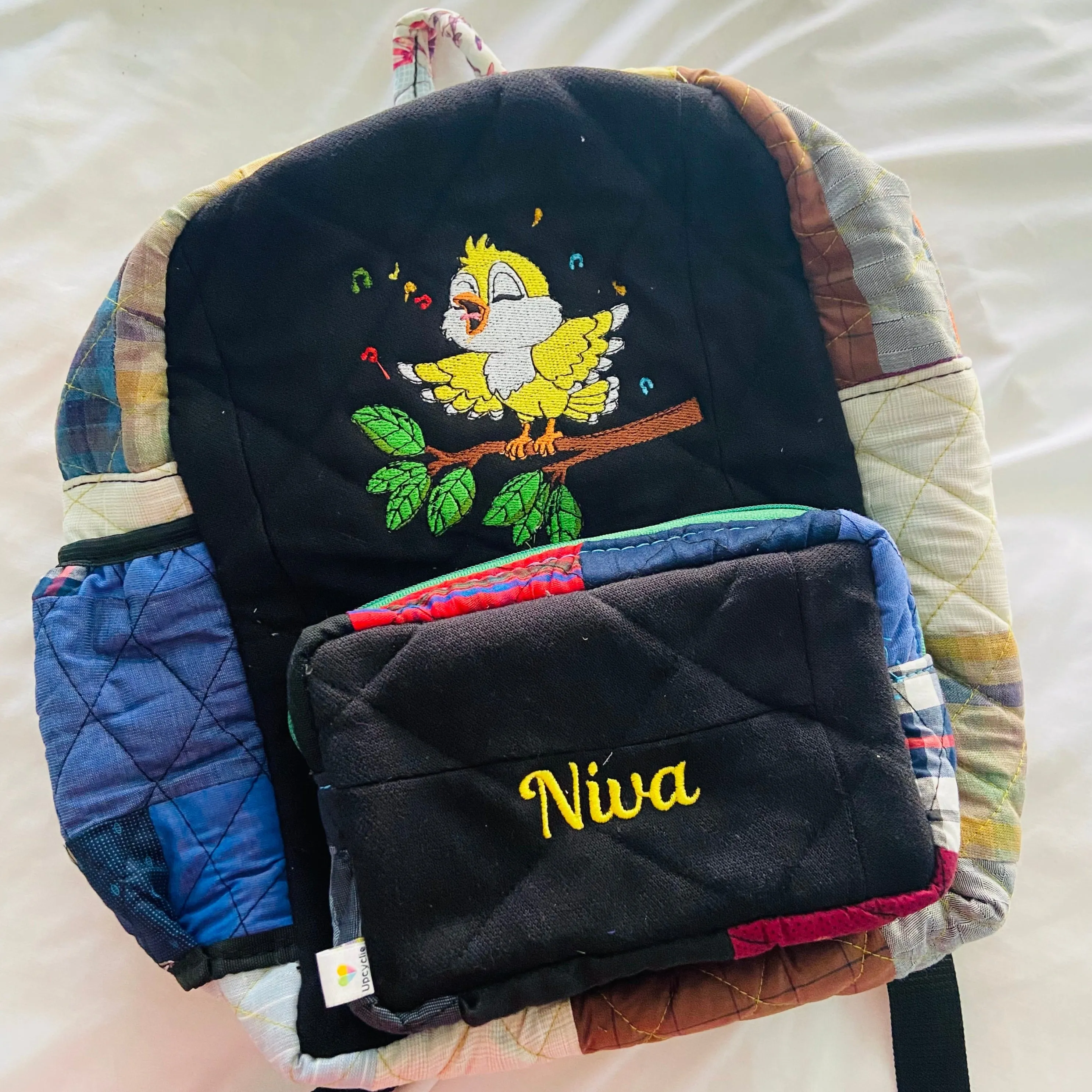 Personalised Kids Backpack with Name and Image for School