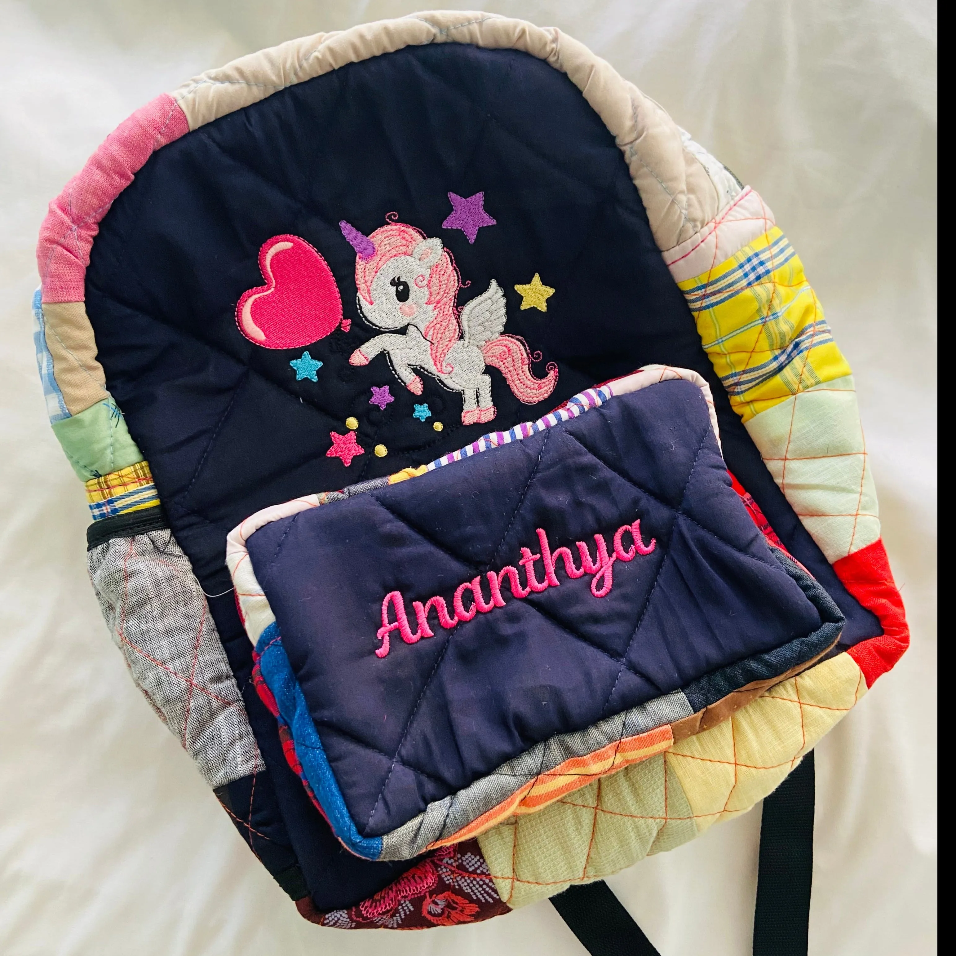 Personalised Kids Backpack with Name and Image for School