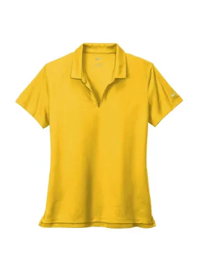 Polo Shirts for Uniforms | Varsity Maize Nike Women&#x27;s Dri-FIT Micro Pique 2.0 Polo 