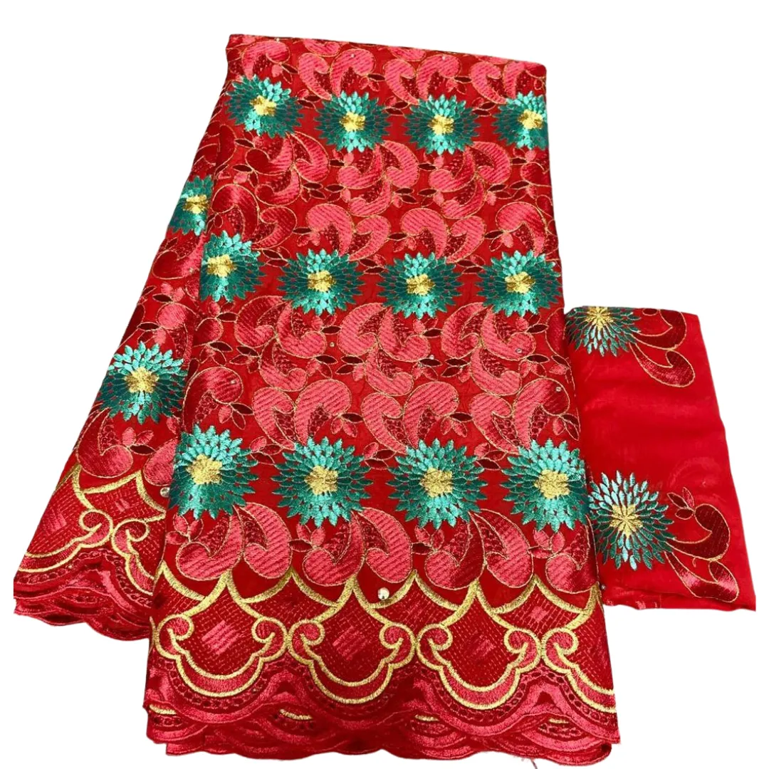 Red Pirkha Lace - NGPKL20922