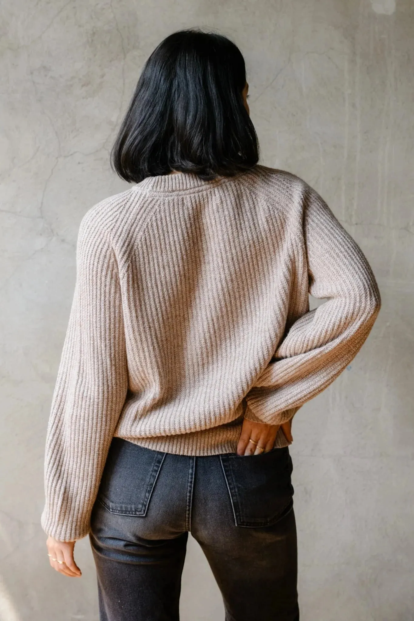 Rowan Rib Crew Sweater