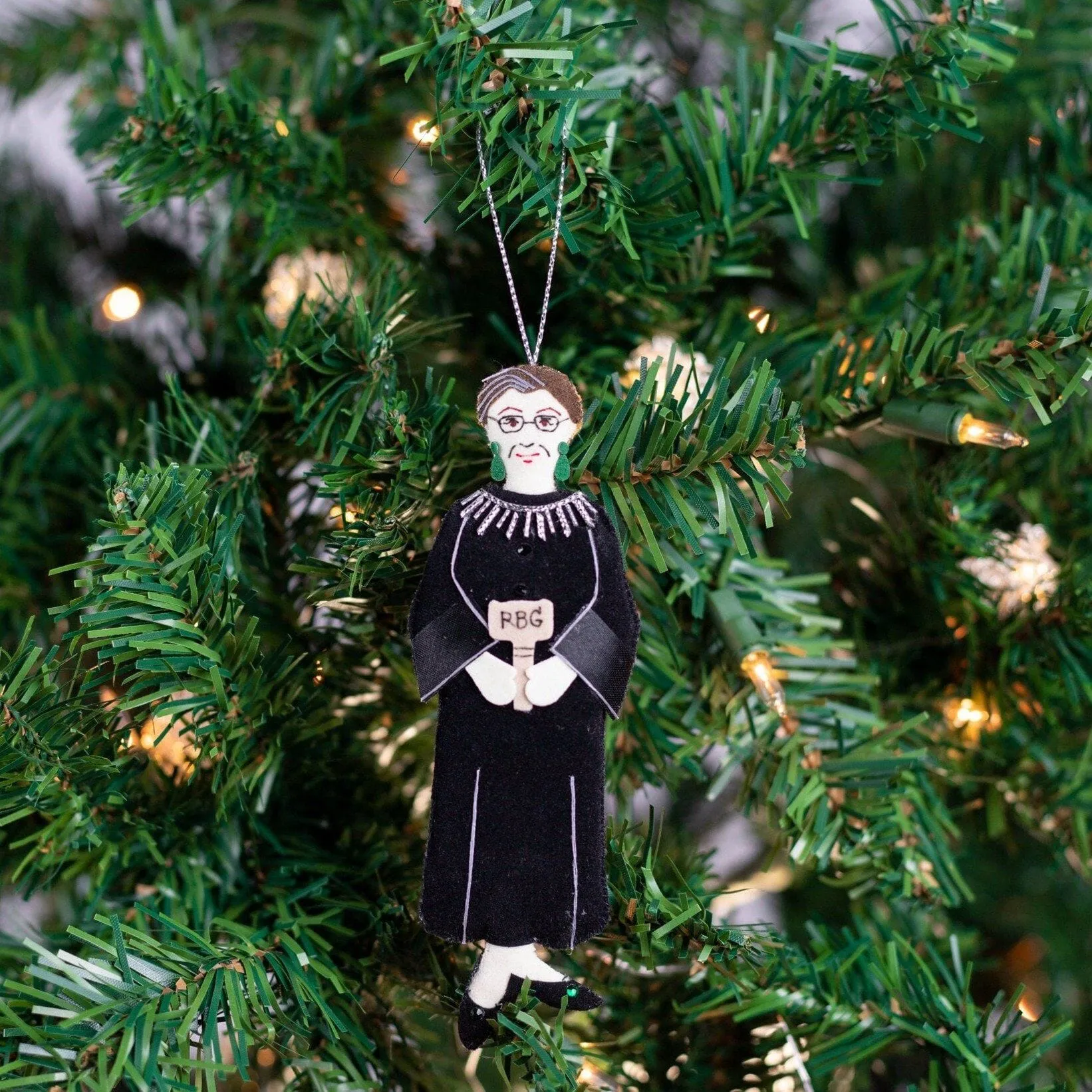 Ruth Bader Ginsburg Ornament