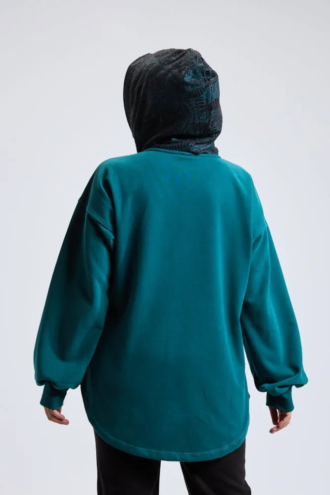 Shaded Spruce Oversized Hoodie