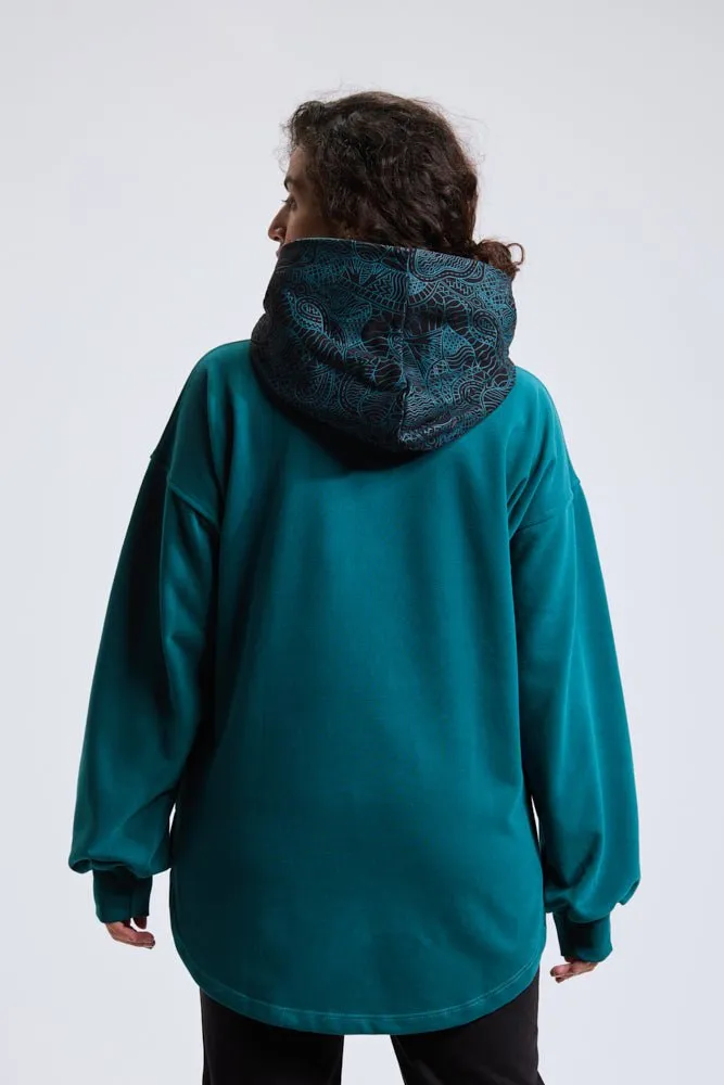 Shaded Spruce Oversized Hoodie