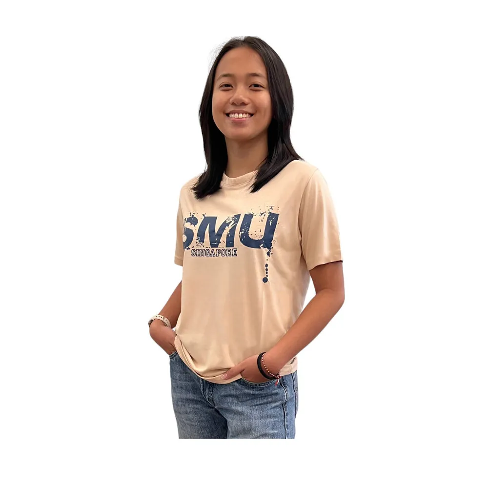 SMU Ink Drops Organic Cotton T-shirt