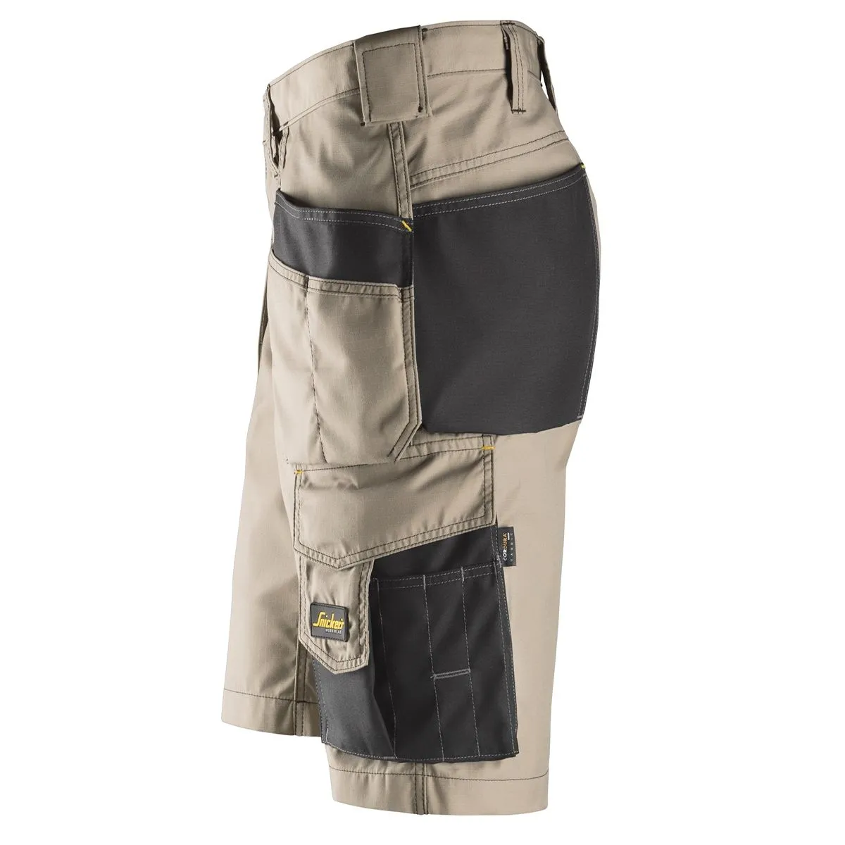 Snickers&#x20;3023&#x20;Craftsmen,&#x20;Shorts&#x20;Pocket&#x20;Shorts,&#x20;Rip&#x20;Stop&#x20;-&#x20;Khaki