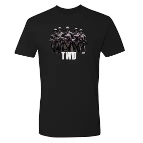 The Walking Dead 10 New Foes Adult Short Sleeve T-Shirt