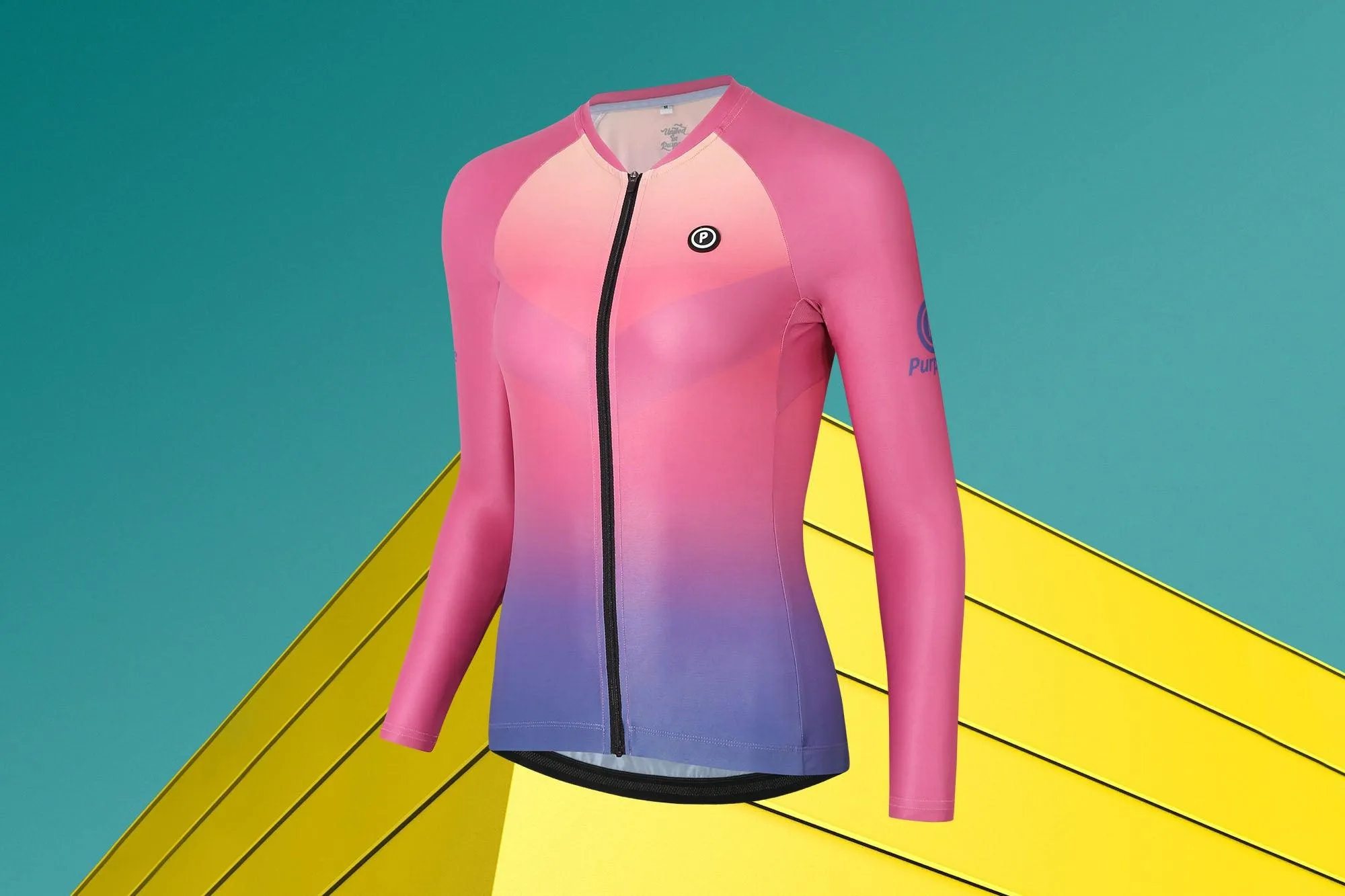 Women ELITE Racing Long Sleeve Cycling Jersey (Mirage)