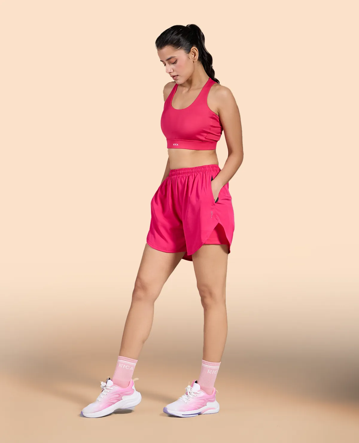 Women Running Stride Sports Shorts