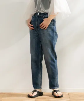 【WOMEN】Healthy denim Cacao ペグトップパンツ