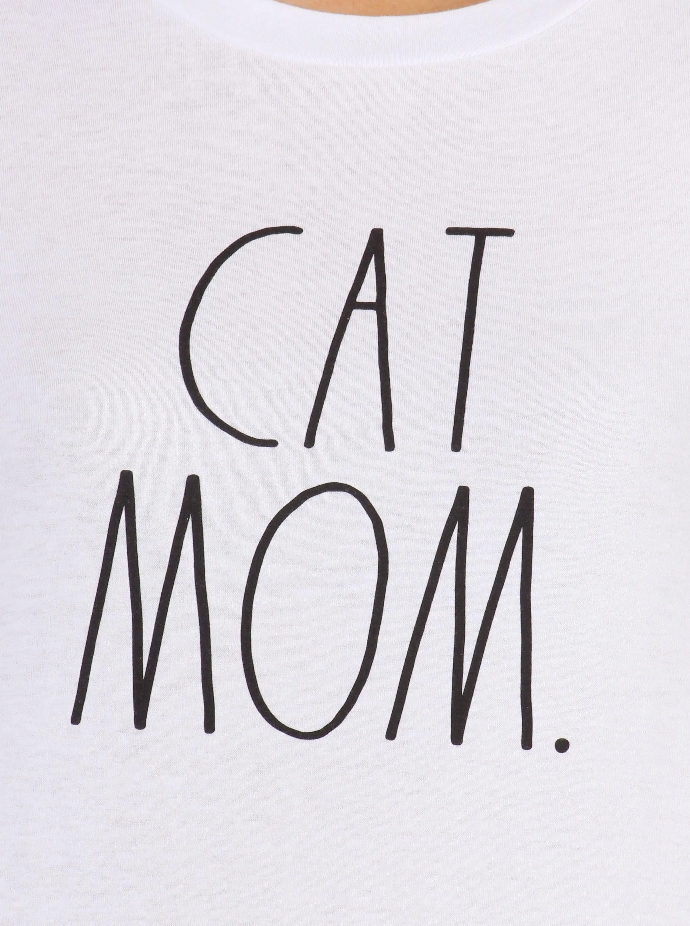 Women's "CAT MOM" Short Sleeve Icon T-Shirt