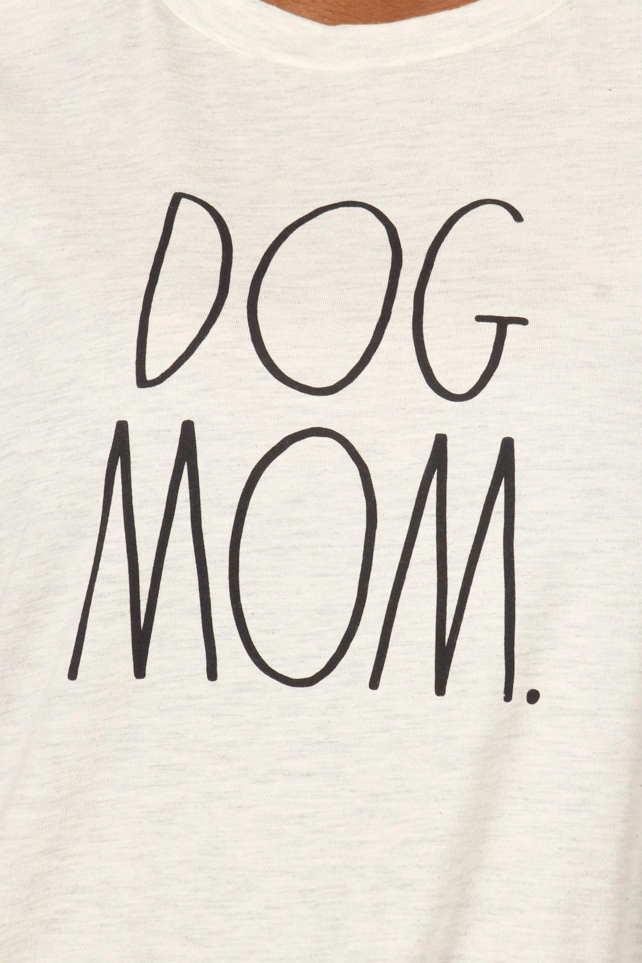 Women's "DOG MOM" Short Sleeve Icon T-Shirt