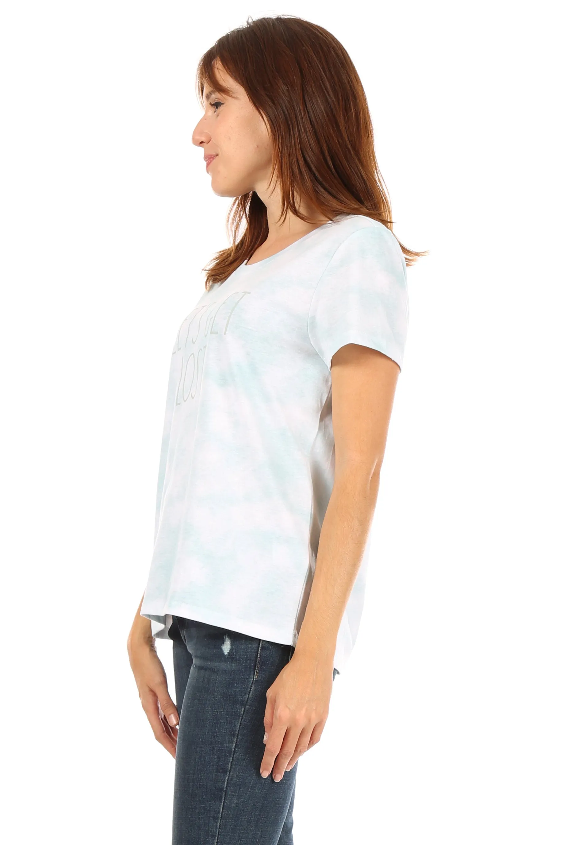 Women's "LET'S GET LOST" Short Sleeve Icon T-Shirt