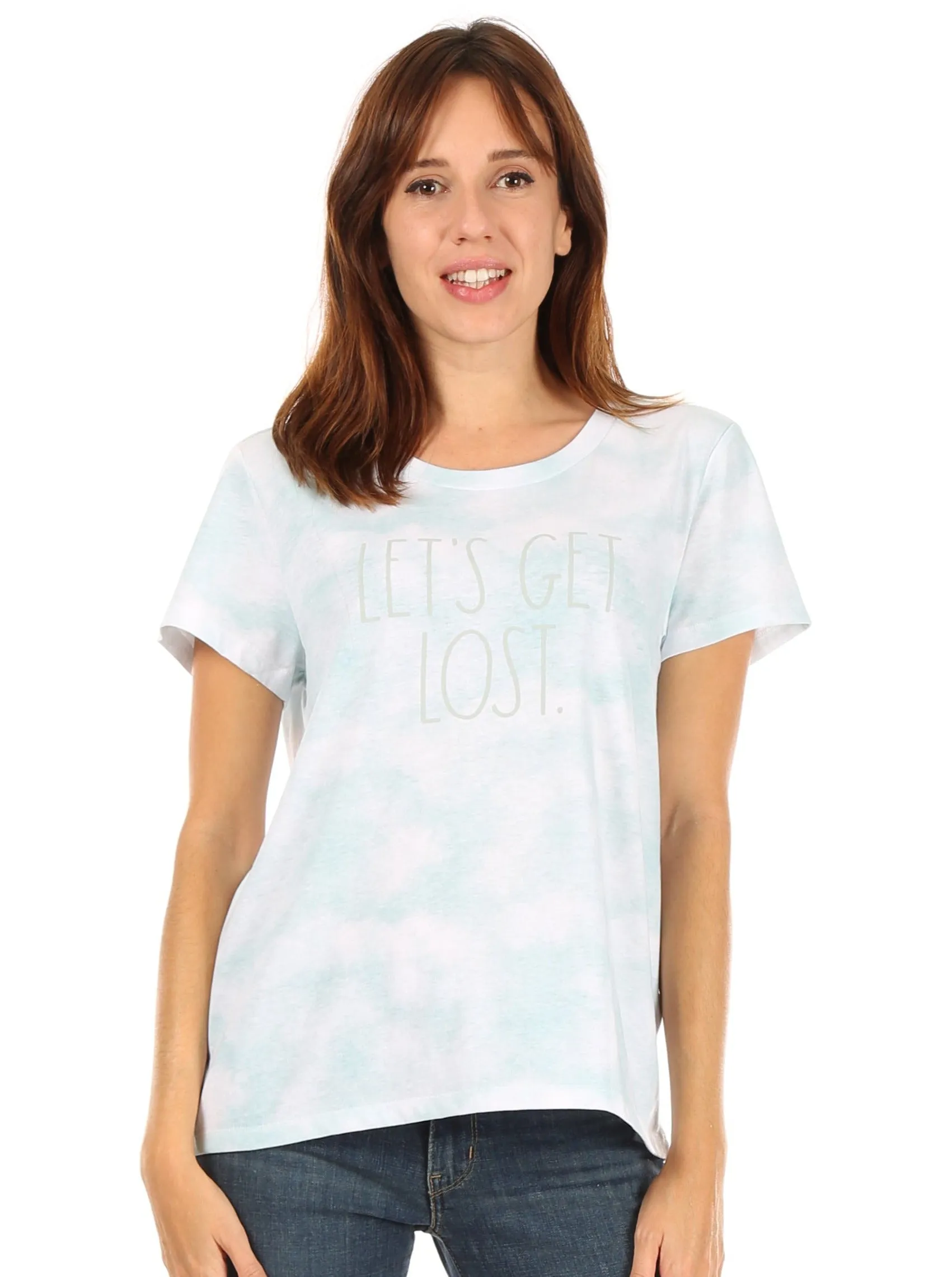 Women's "LET'S GET LOST" Short Sleeve Icon T-Shirt